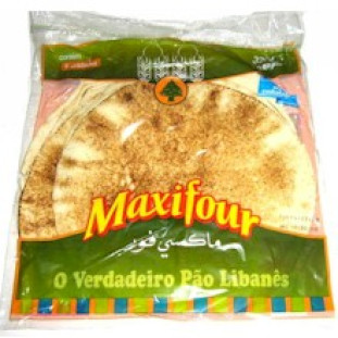 Pão Libanês 6 unidades MAXIFOUR 320g (Tipo Pão Sírio)