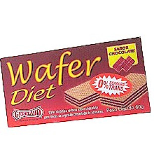 Biscoito Wafer Diet Chocolate GERBEAUD 60g
