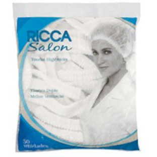 Touca Higiênica Descartável RICCA 50Unids