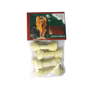 Osso Branco mini TUIM DOG 4Unids