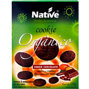 Cookie sabor Chocolate NATIVE 120g
