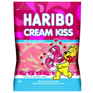 BALA HARIBO CREAM KISS 100G