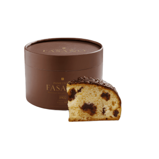 Panettone con Crema di Gianduia FASANO 900g