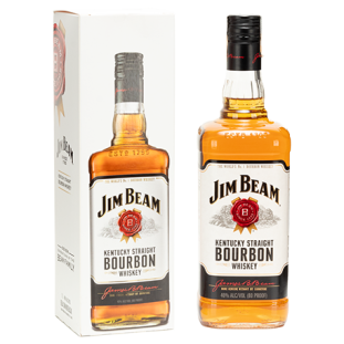 Whisky Bourbon White JIM BEAM 1l