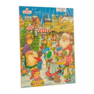 Calendário Advento de Chocolate ao Leite WINDEL 75g