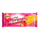 Wafer Sabor Morango Sem Açúcar Lowçucar 115g