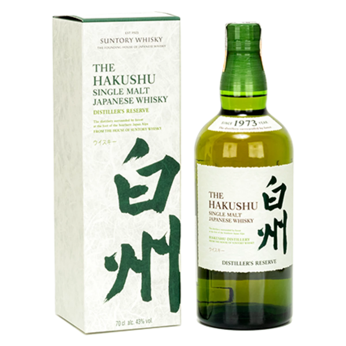 Whisky Distiller's Reserve THE HAKUSHU 700ml