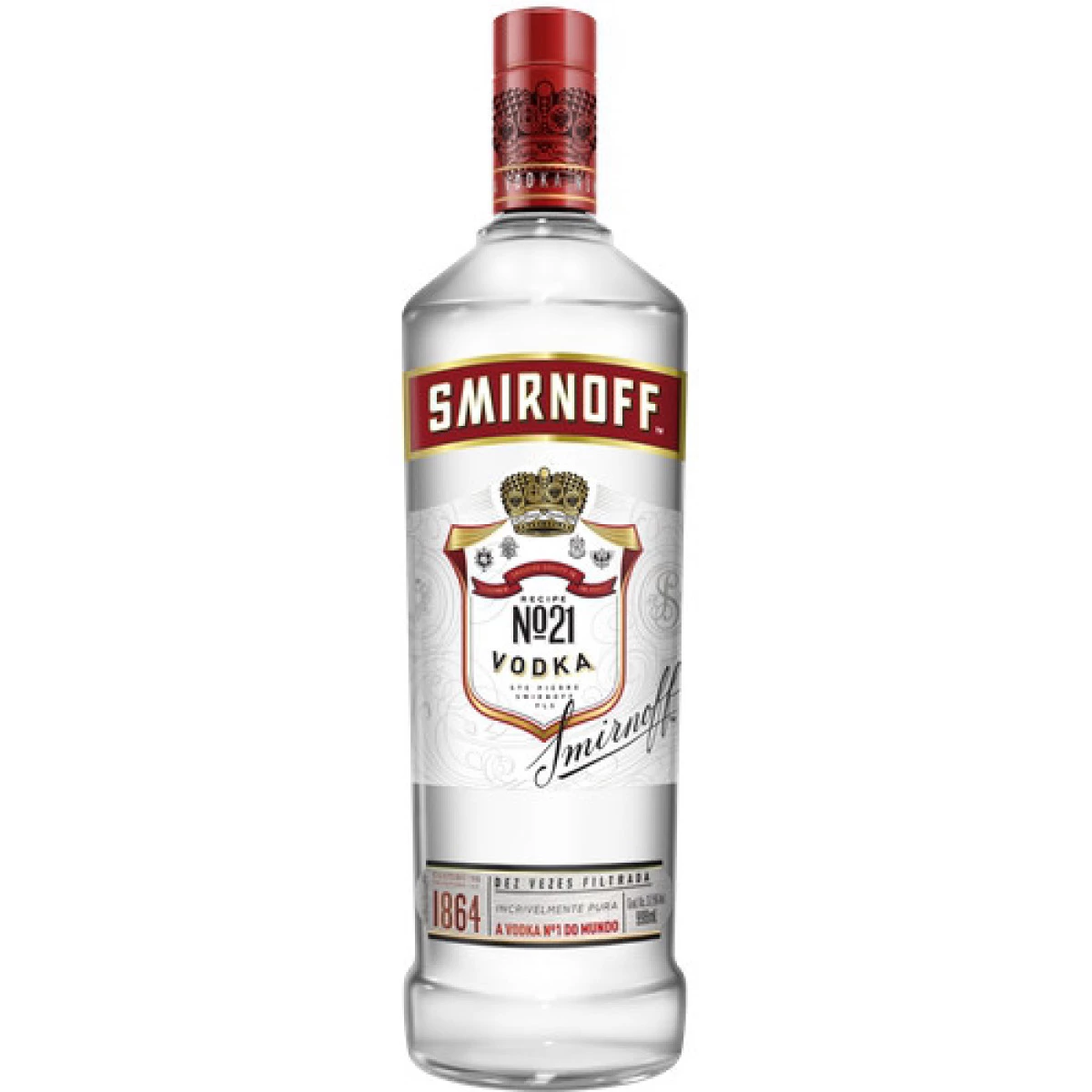 Smirnoff WÓDKA SMIRNOFF BLACK 0,5L / 40% - sklep ALEEKS ALKOHOLE