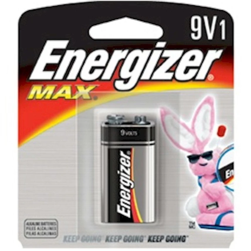 Bateria 9V Max ENERGIZER 1 unidade