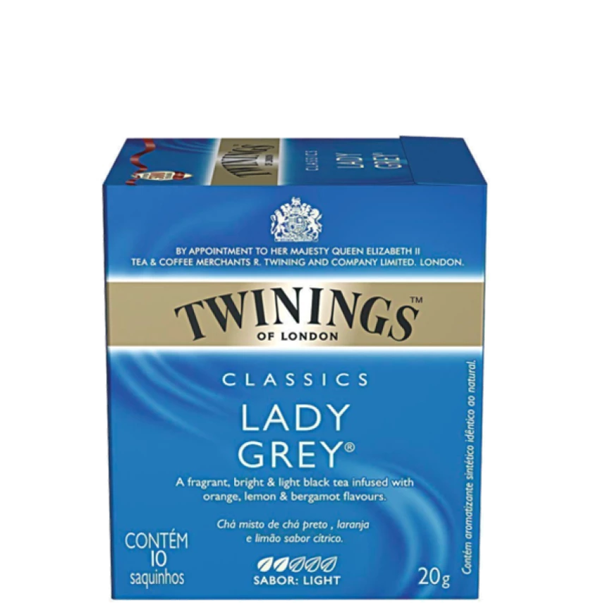 Chá Lady Grey TWININGS 20g