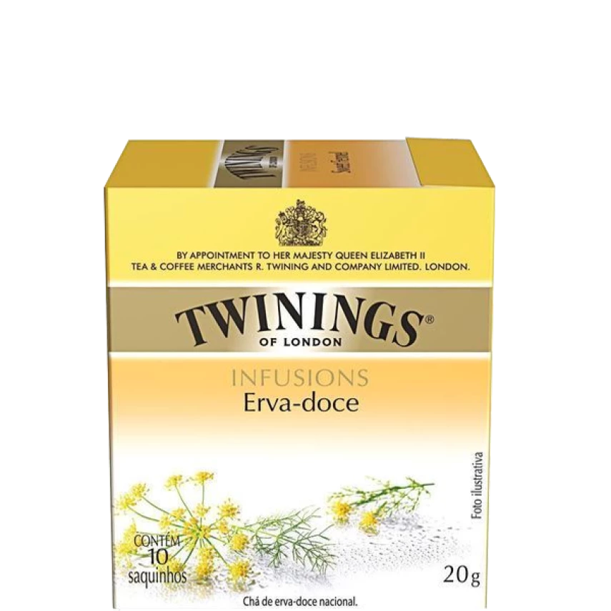 CHA TWININGS ERVA DOCE 20G