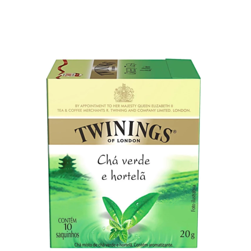 Chá Verde Hortelã TWININGS 20g
