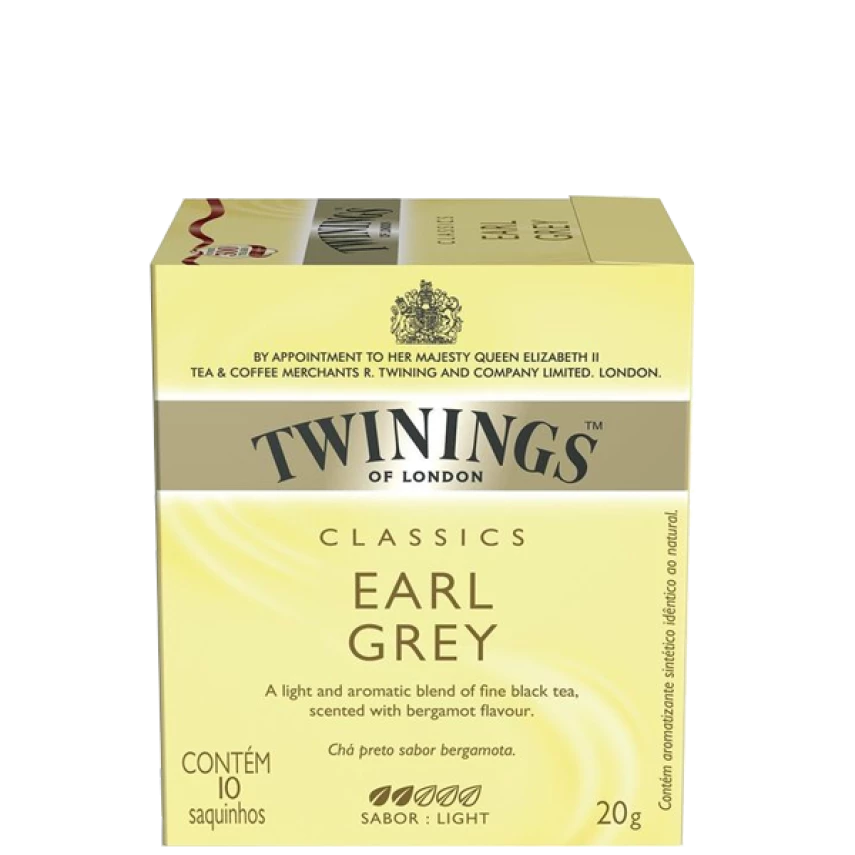 Chá Earl Grey TWININGS 20g