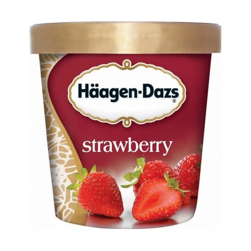 Sorvete Strawberry HÄAGEN-DAZS 473ml