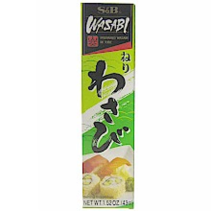 Raiz Forte Wasabi em Tubo S&B 43g