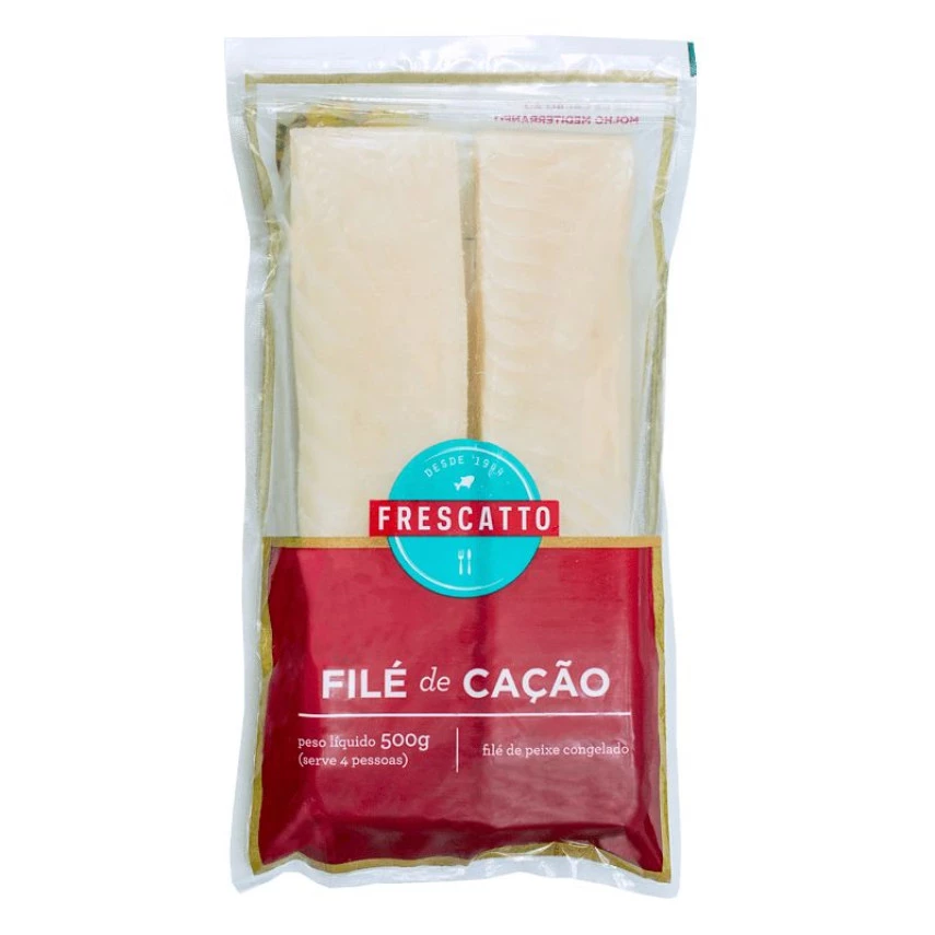Filé de Cação Congelado FRESCATTO 500g