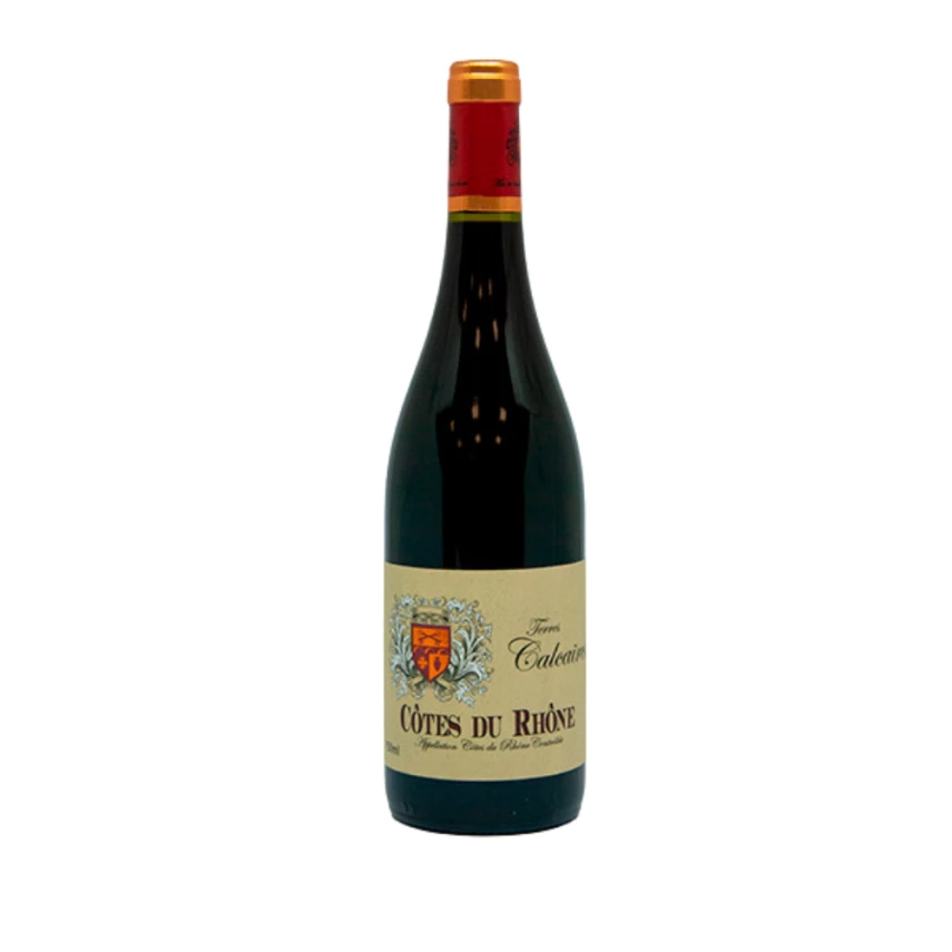 Vinho Tinto Francês COTES DU RHONE TERRES CALCAIRES 750ml