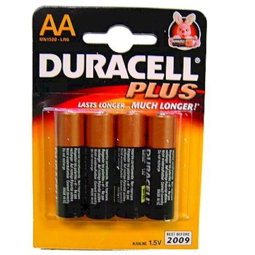 PILHA DURACEL AA 4UN PEQUENA