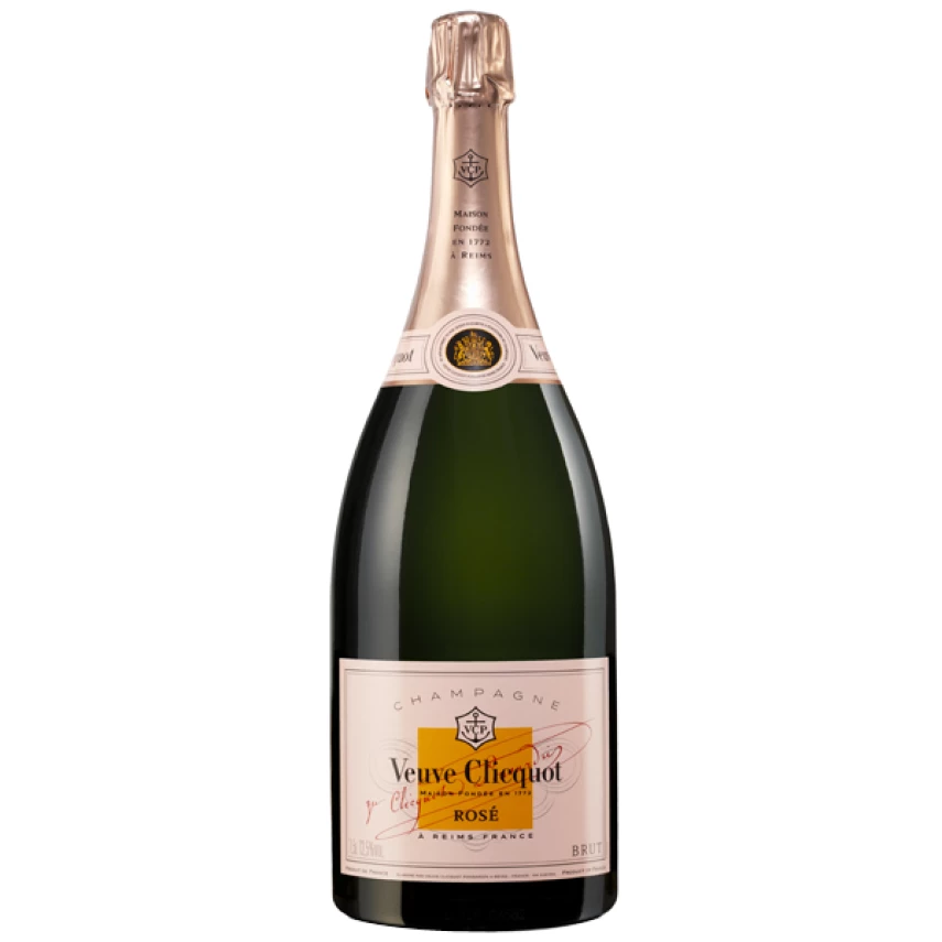 CHAMP V CLICQUOT BRUT ROSE 1 5