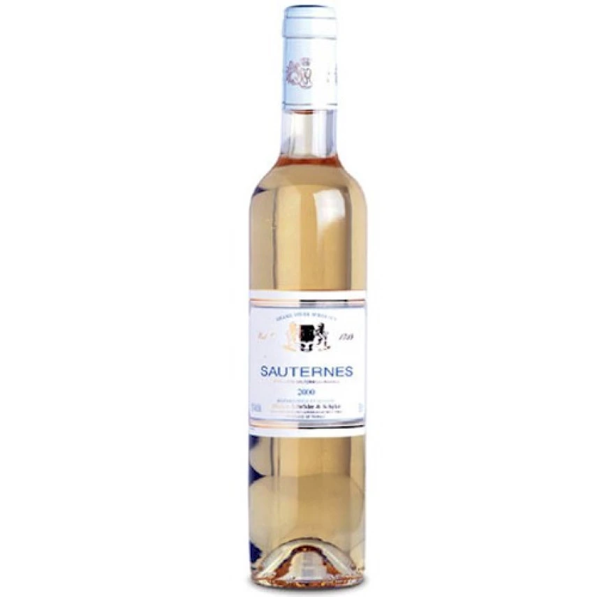 Vinho Francês Sobremesa Sauternes SCHRÖDER & SCHYLER 500ml
