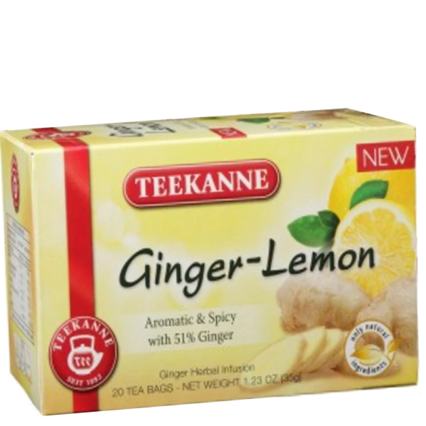 Chá Alemão Gengibre e Limão TEEKANNE 35g