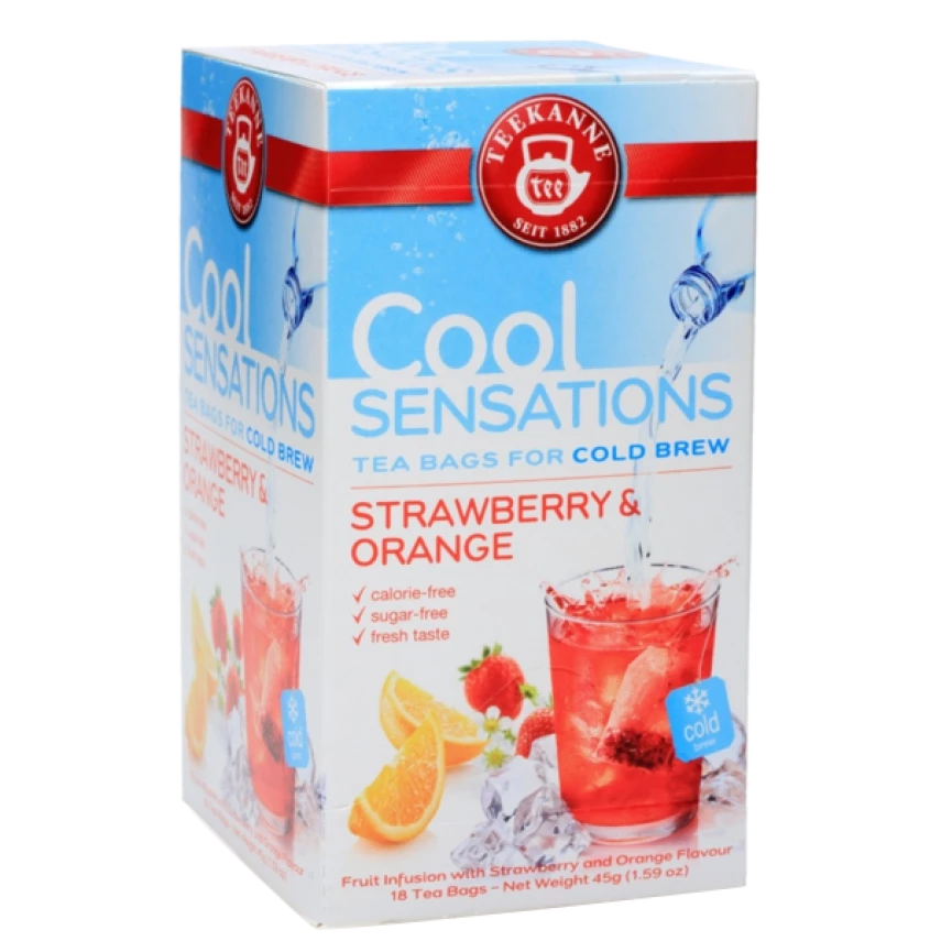 Chá Morango e Laranja TEEKANNE 45g