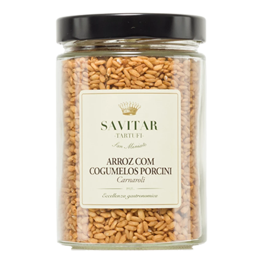 Arroz com cogumelos porcini SAVITAR 450g