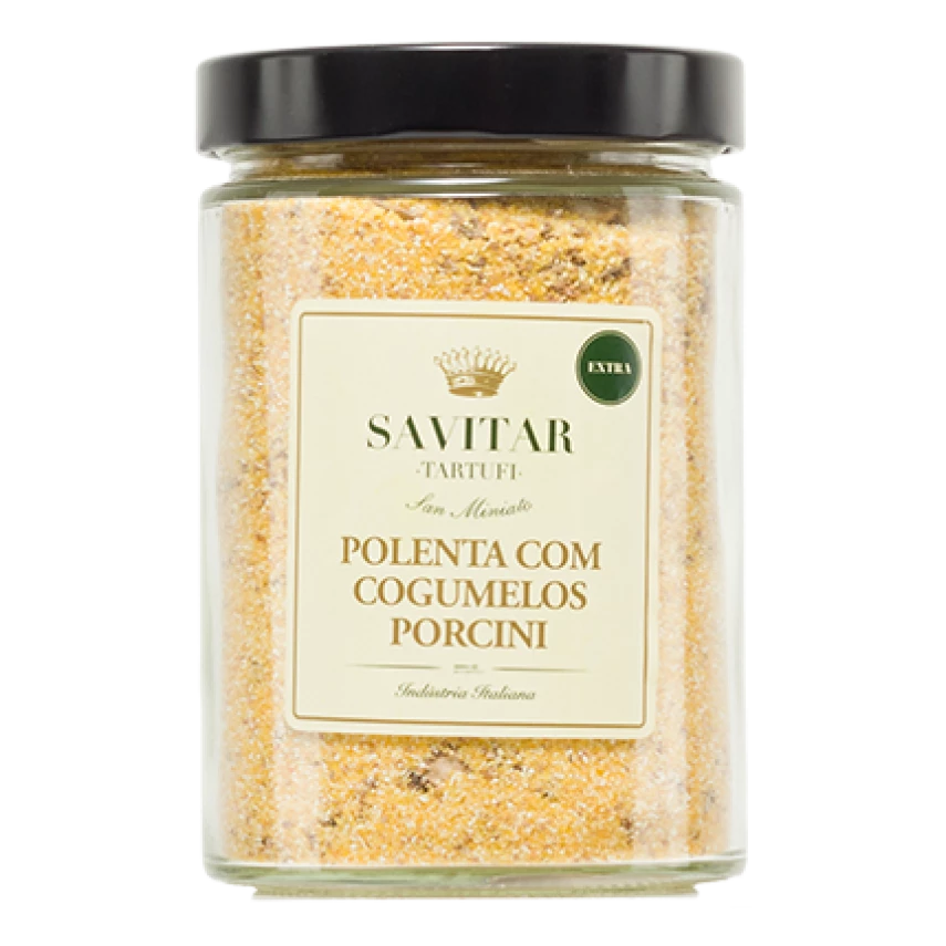 Polenta com Cogumelos Porcini SAVITAR 450g 