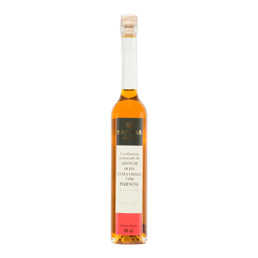 Azeite de Oliva com Pimentas SAVITAR 100g