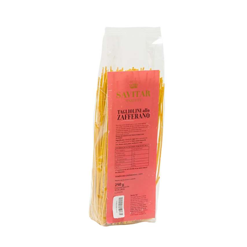 Macarrão Tagliolini com Açafrão e Ovos SAVITAR 250G