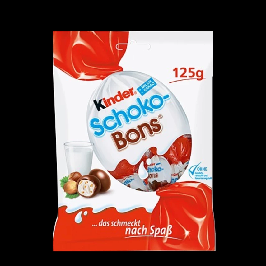 Ovinhos Chocolate Recheio de Baunilha KINDER 125g