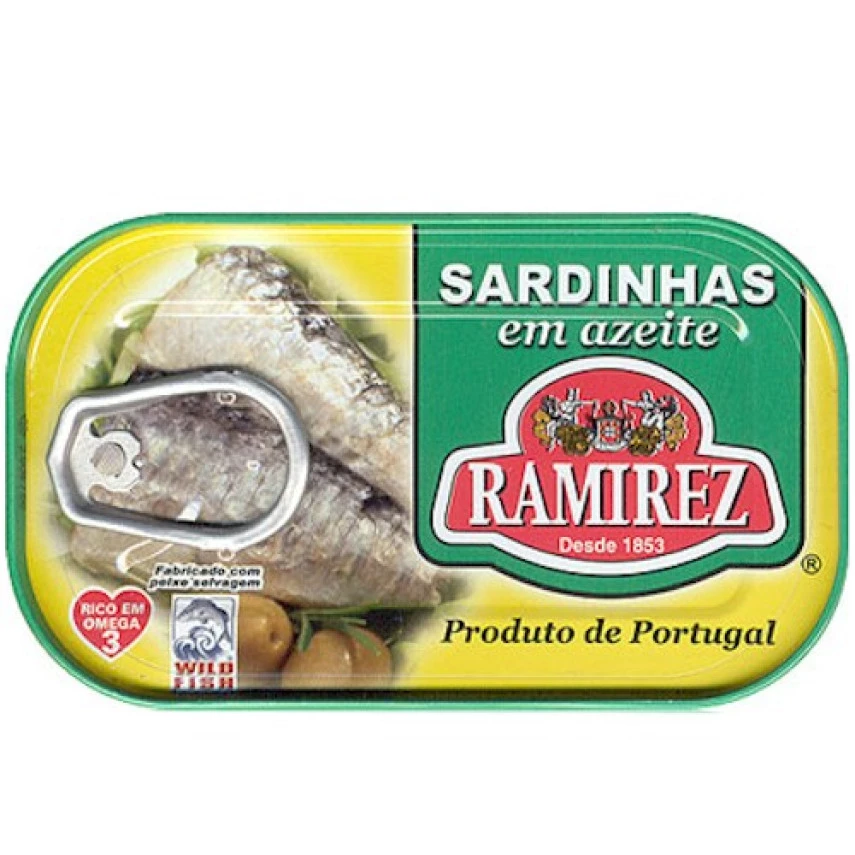 Sardinhas em Azeite de Oliva RAMIREZ 125g 