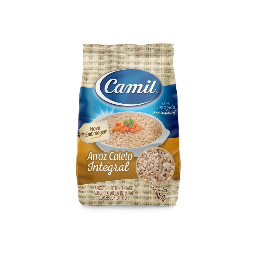ARROZ CATETO INTEGRAL CAMIL 1KG