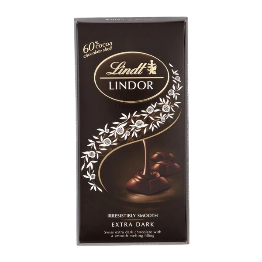 Chocolate Extra Amargo Lindor LINDT 100g
