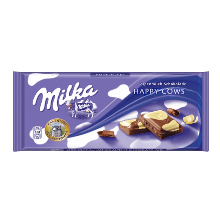 CHOC MILKA HAPPY COWS 100G