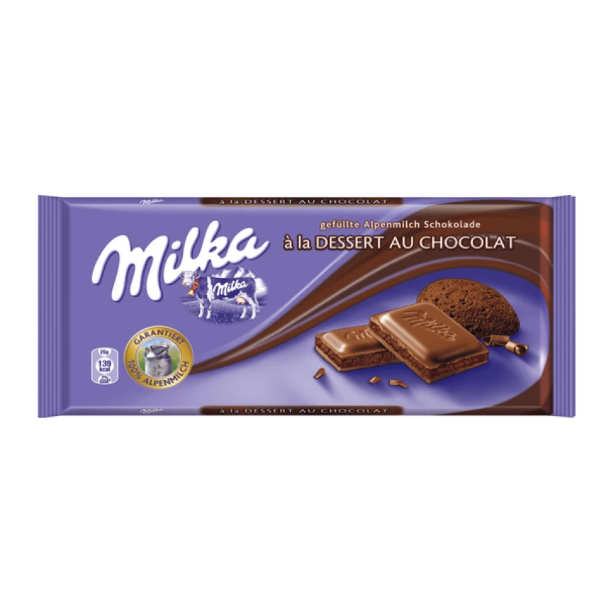 CHOC MILKA DESSZERT 100G DIF