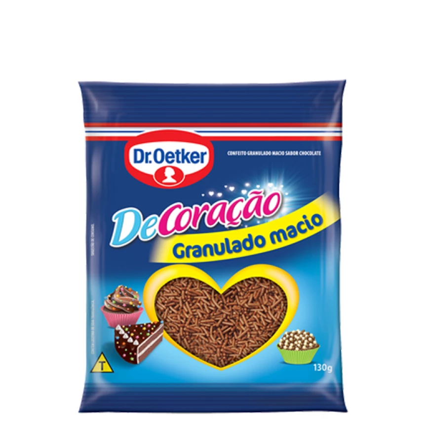CHOC GRANULADO 130G OETKER