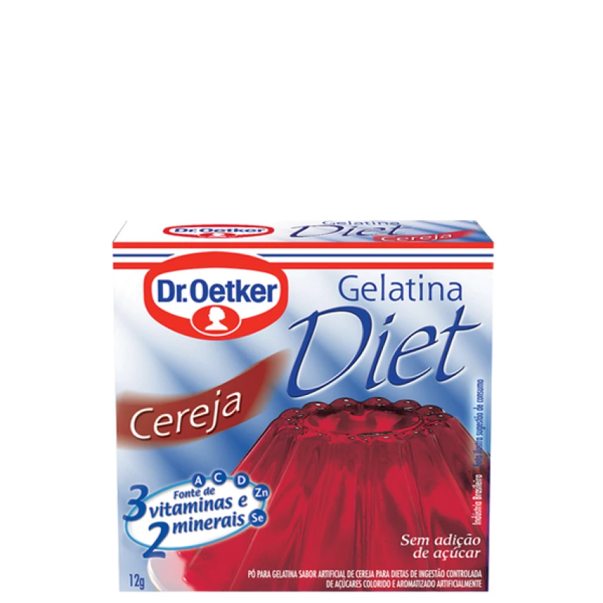 GELAT OETKER DIET CEREJA 12G