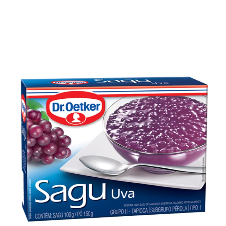 SAGU OETKER UVA 250G