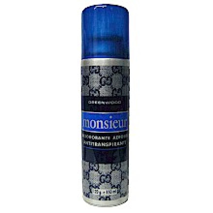 Desodorante Aerosol Antitranspirante MONSIEUR Greenwood 120g/150ml