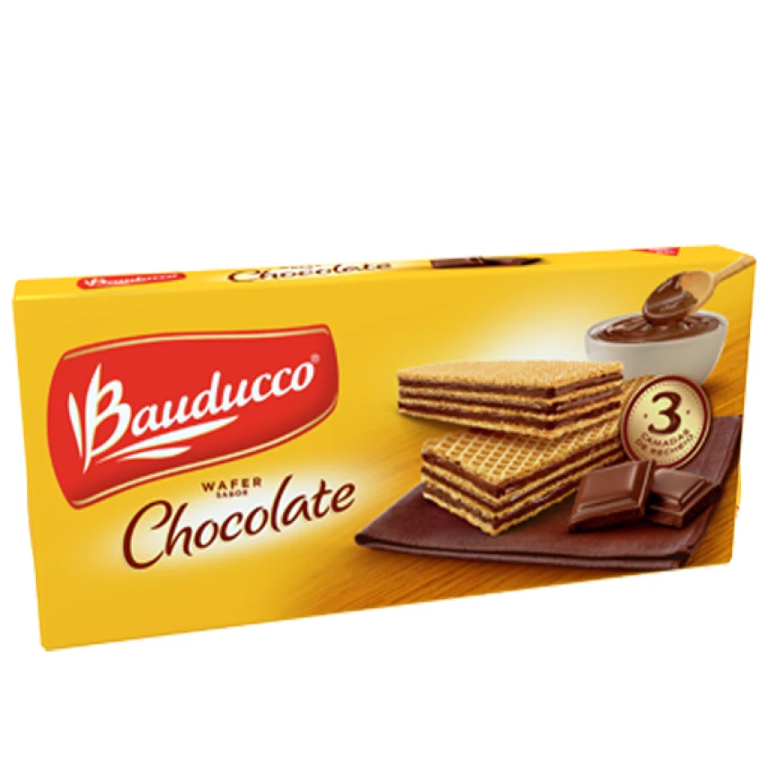 BISC BAUDUCCO WAFER CHOC 140G