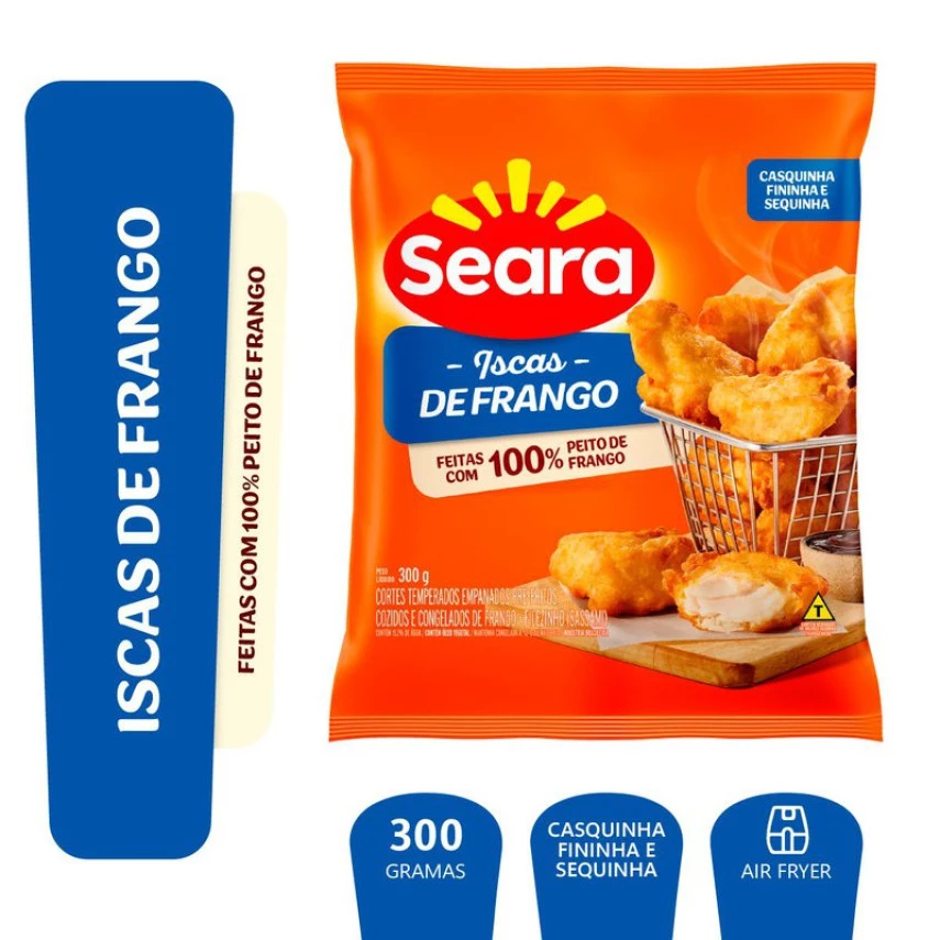 ISCA EMPANADAS TRAD SEARA 300G