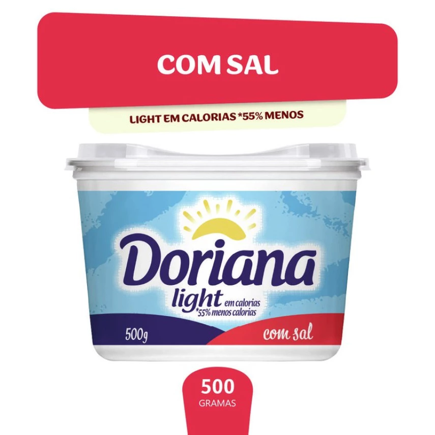 Margarina Light com Sal DORIANA 500g