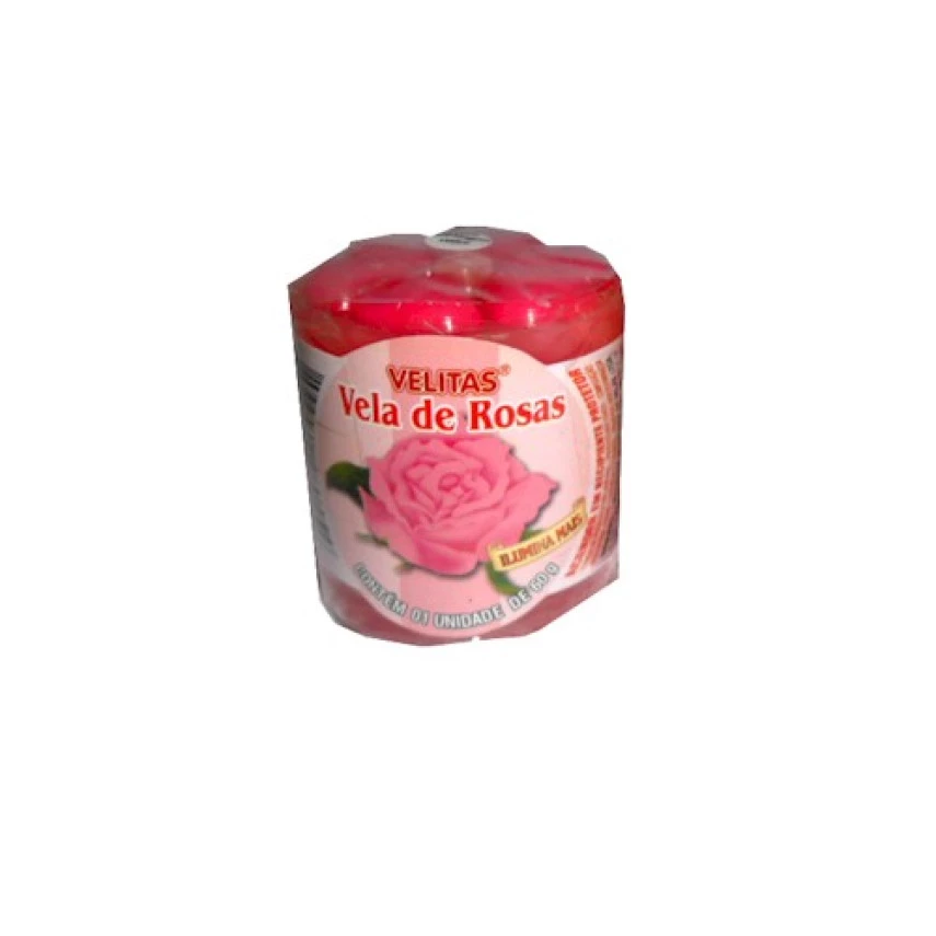 Vela Aromatizada de Rosas VELITAS 60g