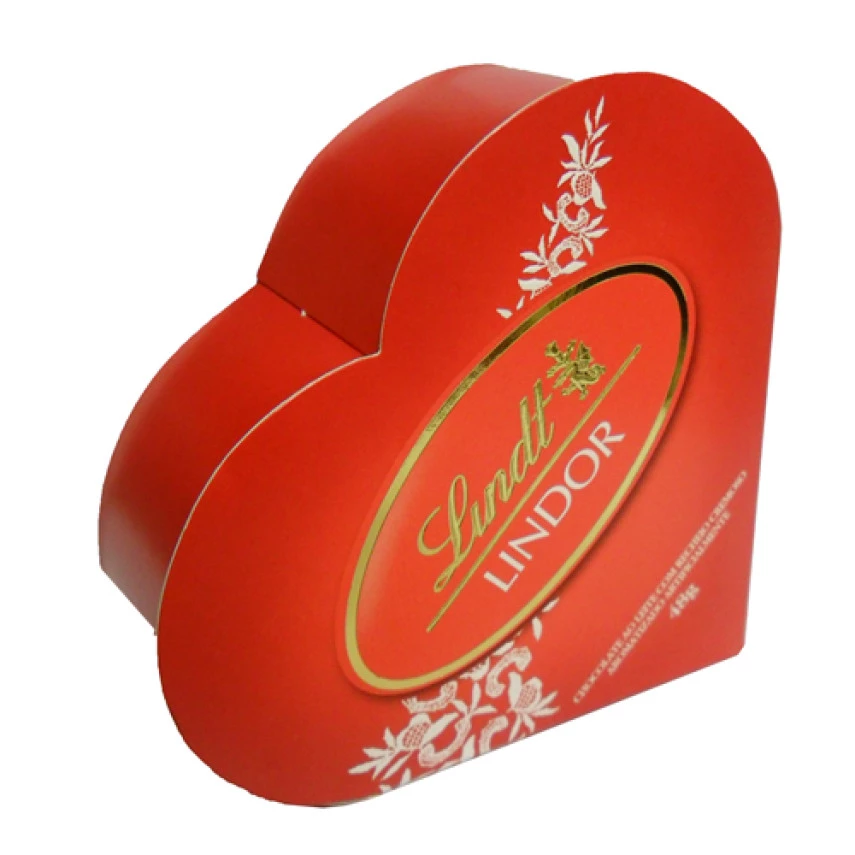 Chocolate ao Leite com Recheio Cremoso Heart LINDT 48g