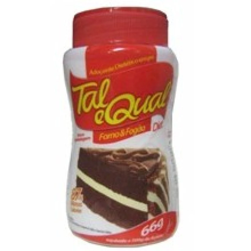 Adoçante Dietético em Pó para Forno & Fogão TAL & QUAL 66g
