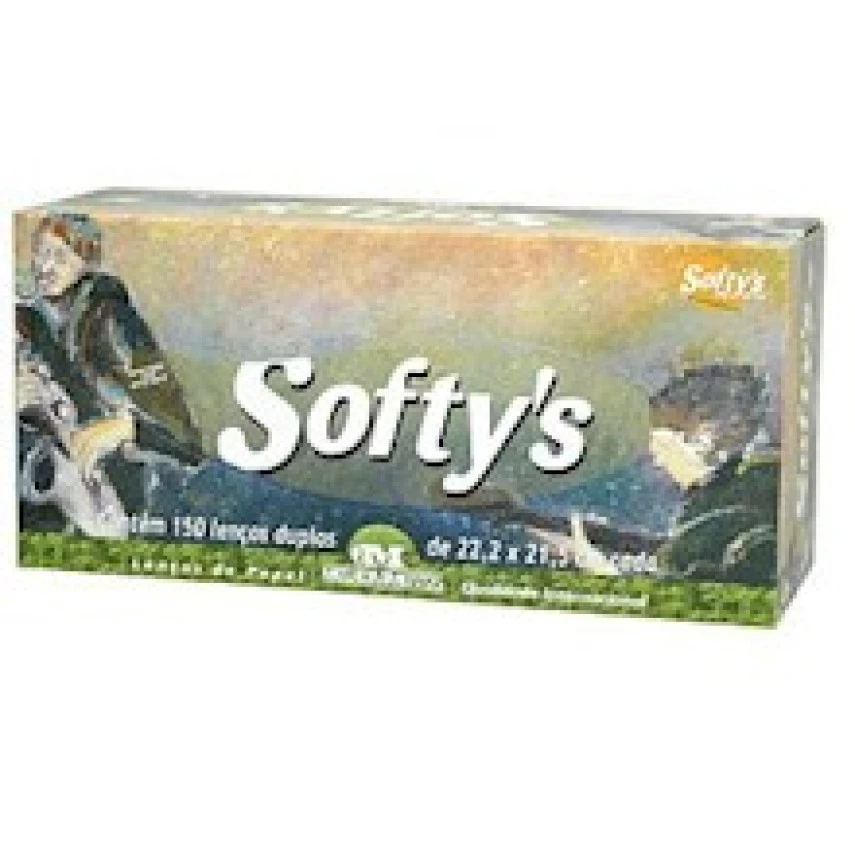 Lenço de Papel SOFTY'S 150Unids