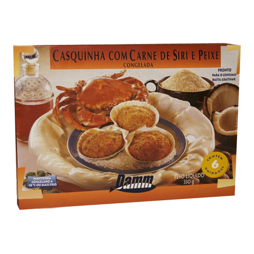 Casquinha de Siri DAMM 330g