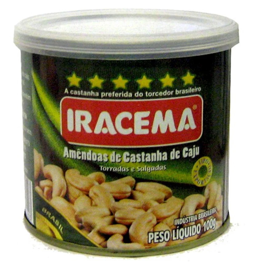 Castanha de Cajú IRACEMA Lata 100g