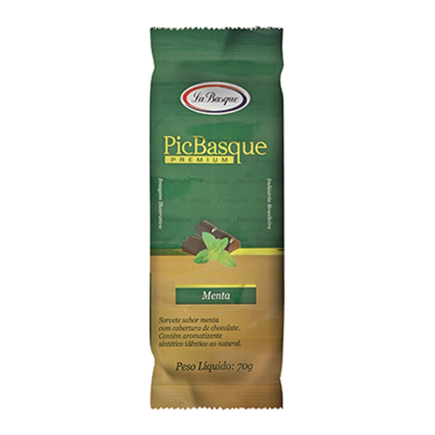 Picolé Premium Menta LA BASQUE 70g